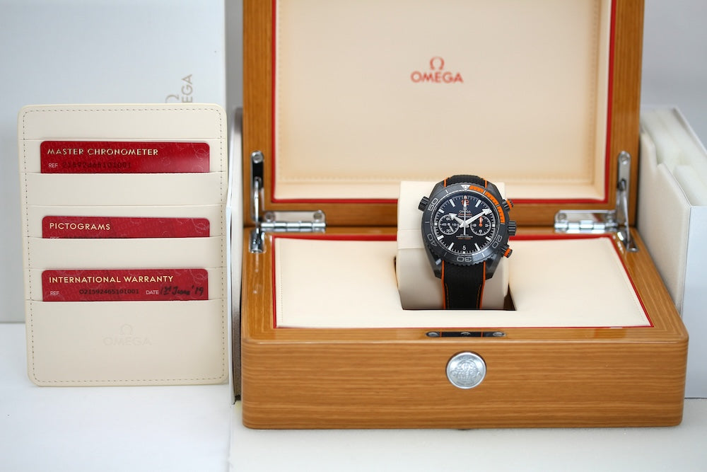Omega Seamaster Planet Ocean Deep Black Chronograph 215.92.46.51.01.001