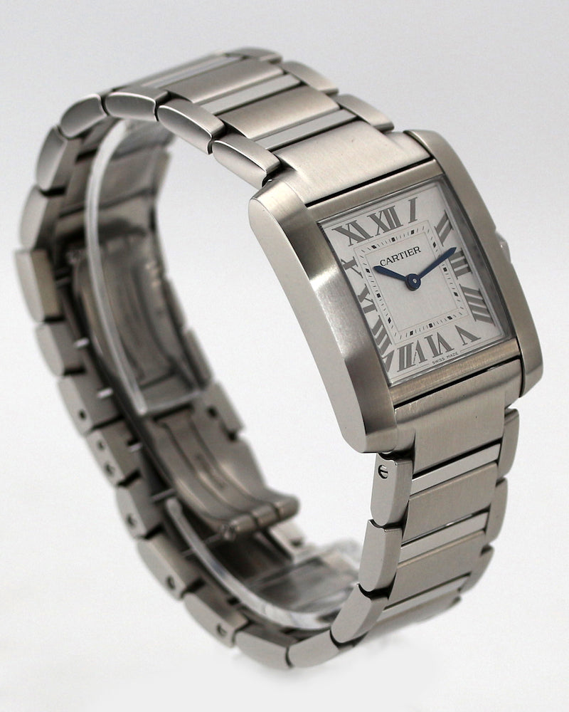 Cartier Tank Française – Ladies / Mid Size (Stainless Steel, Quartz) WSTA0074