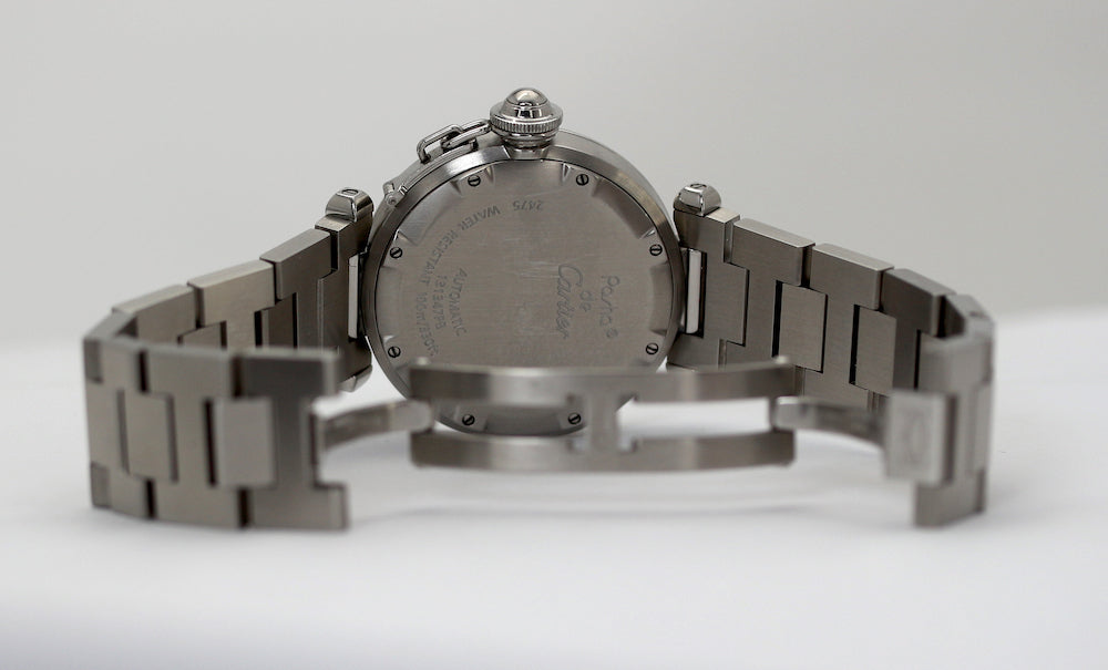 Cartier Pasha C Large Date W31055M7