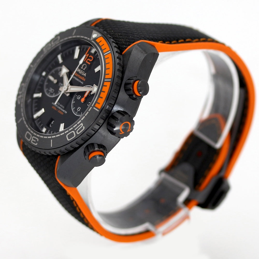 Omega Seamaster Planet Ocean Deep Black Chronograph 215.92.46.51.01.001