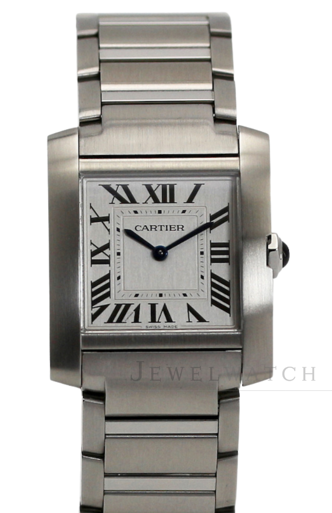 Cartier Tank Française – Ladies / Mid Size (Stainless Steel, Quartz) WSTA0074