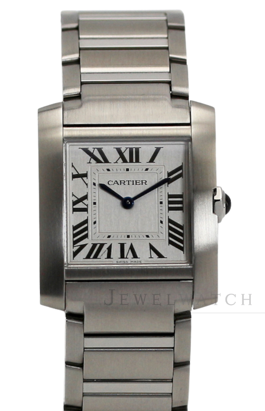 Cartier Tank Française – Ladies / Mid Size (Stainless Steel, Quartz) WSTA0074