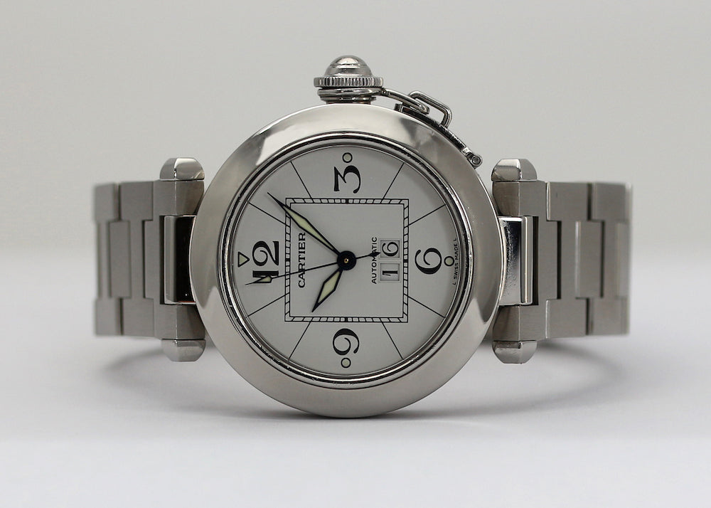 Cartier Pasha C Large Date W31055M7