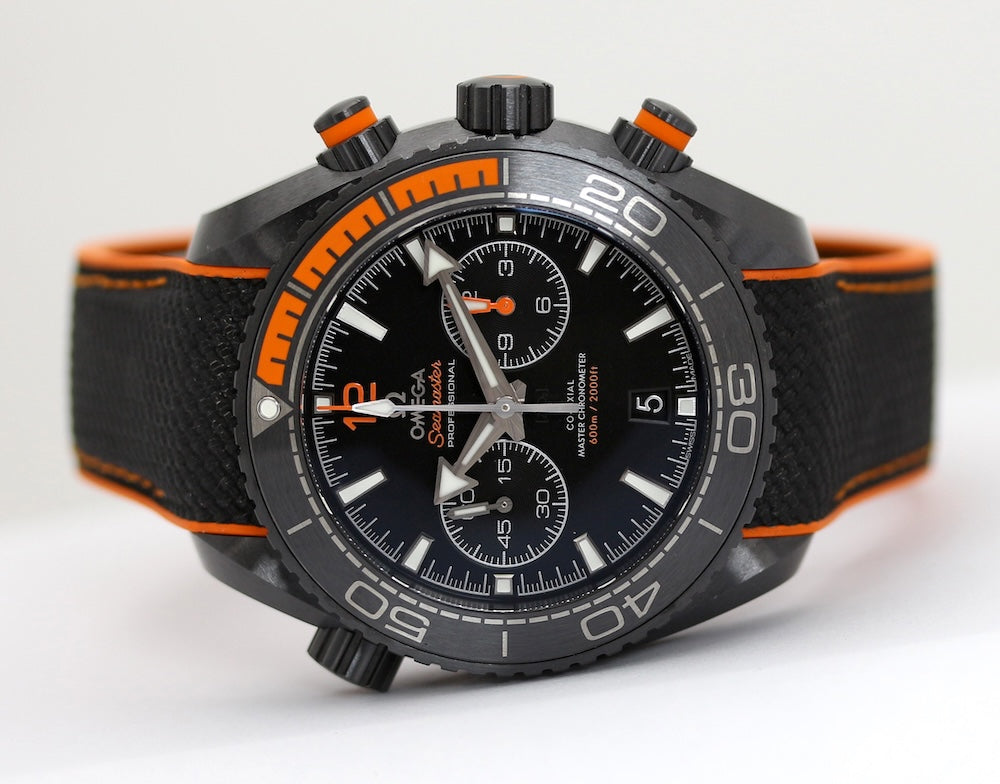 Omega Seamaster Planet Ocean Deep Black Chronograph 215.92.46.51.01.001