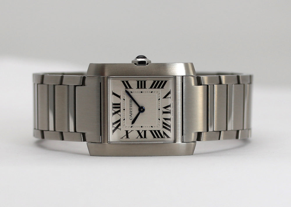 Cartier Tank Française – Ladies / Mid Size (Stainless Steel, Quartz) WSTA0074