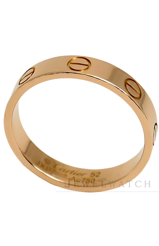 Cartier Love Ring Small Model Rose Gold