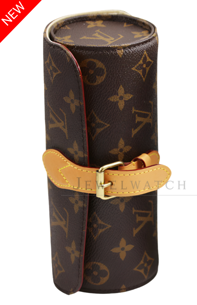 Louis Vuitton 3 Watch Case (Monogram Canvas)