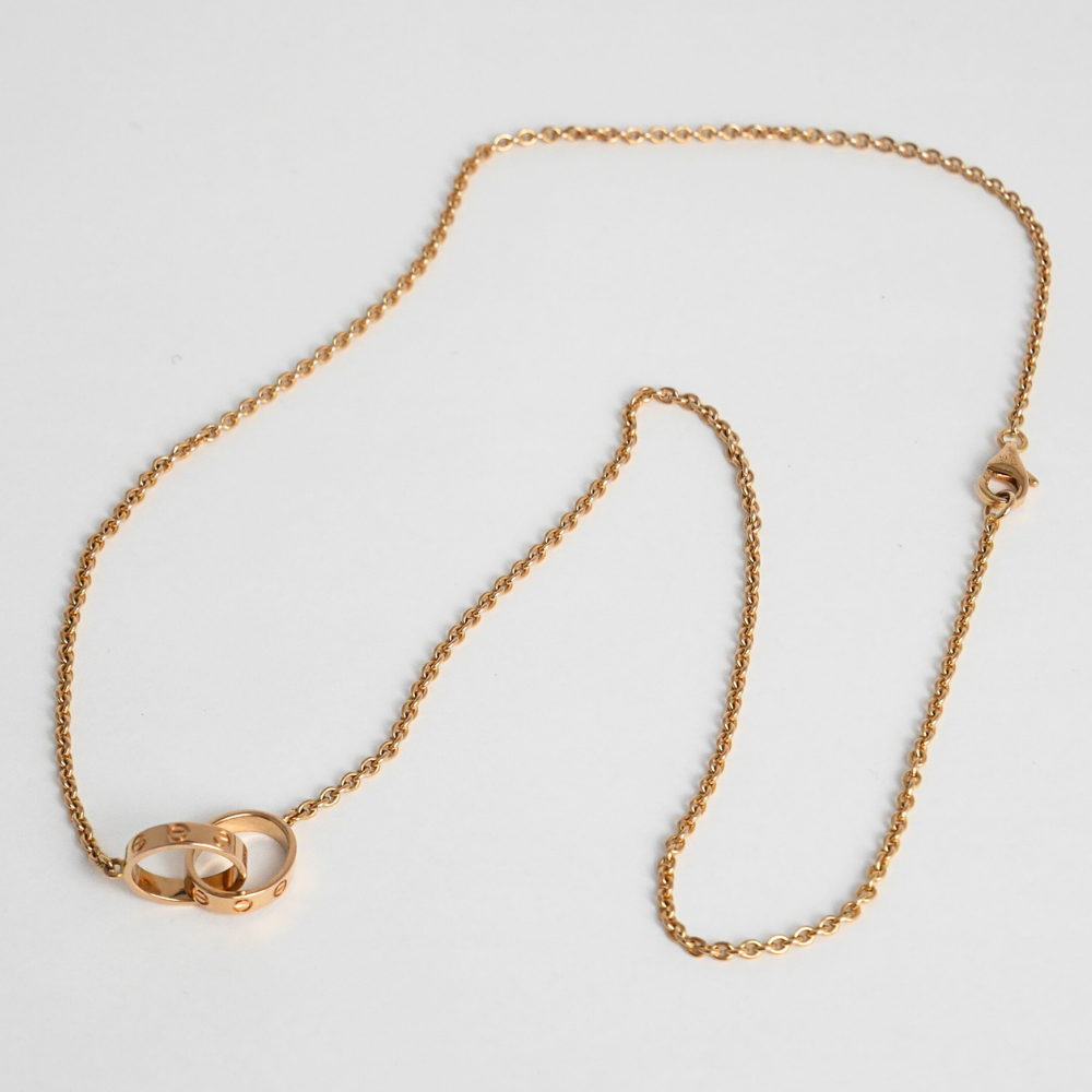 Cartier Baby Love Necklace B7212300 Rose Gold 750/1000