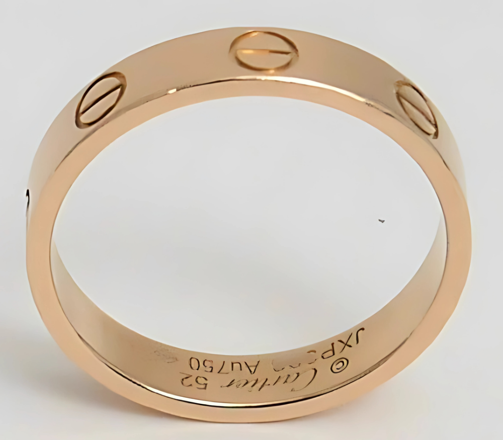 Cartier Love Ring Small Model Rose Gold