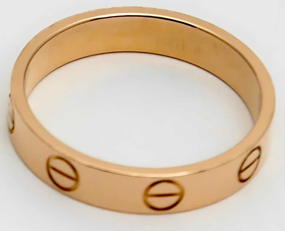 Cartier Love Ring Small Model Rose Gold