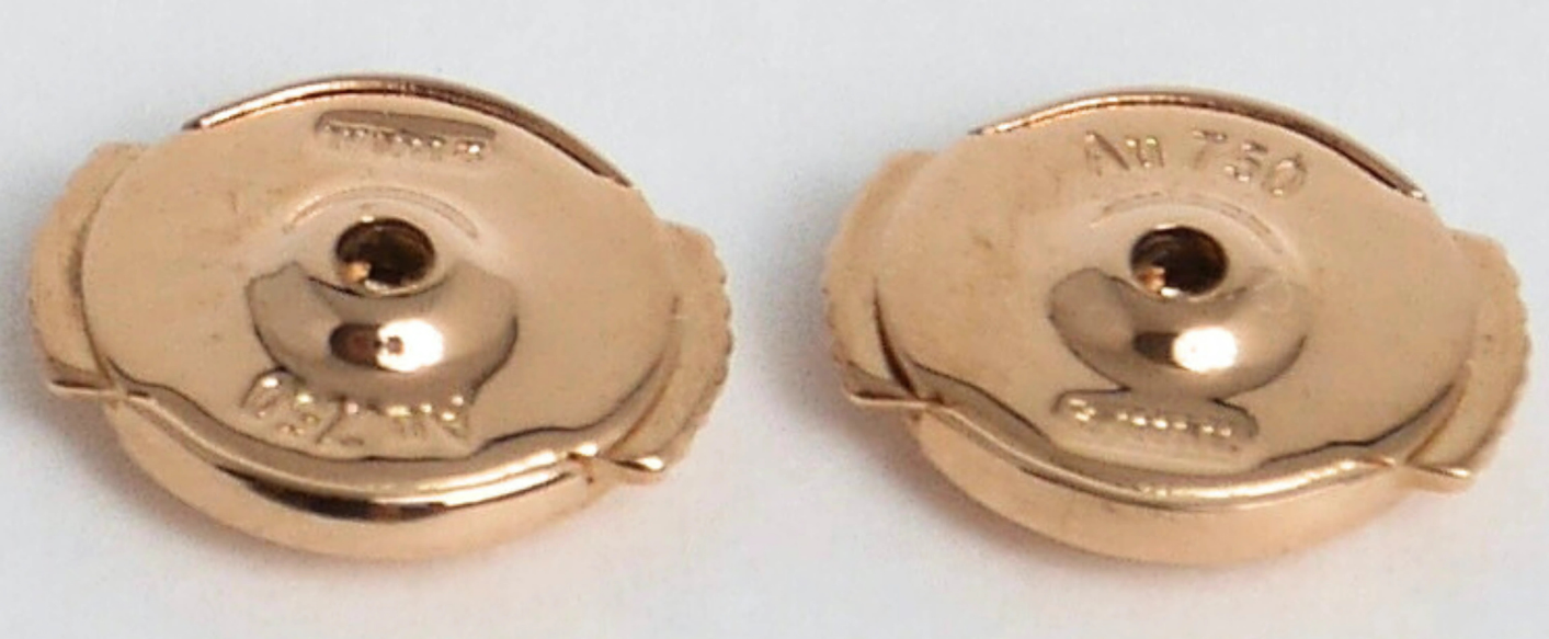 Cartier Love Hoop Earrings Small Model 18K Rose Gold B8029000