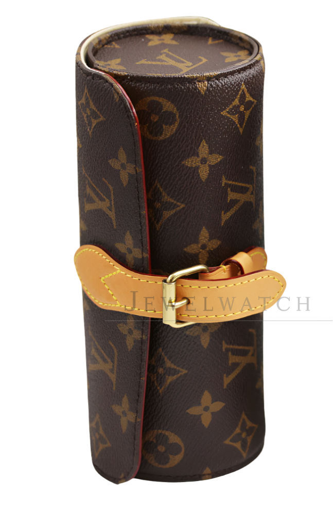 Louis Vuitton 3 Watch Case (Monogram Canvas)